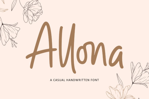 Allona: A Versatile Script Font for Web Design