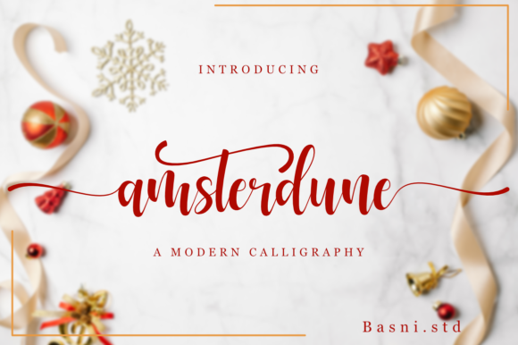 Amsterdune: The Perfect Script Handwritten Font for Branding and Design