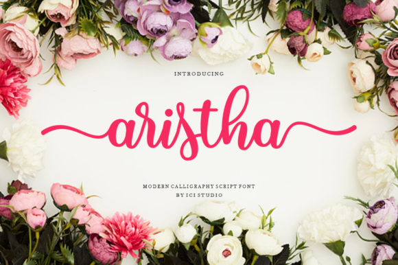 Aristha: A Script Handwritten Font That Elevates Your Design Projects