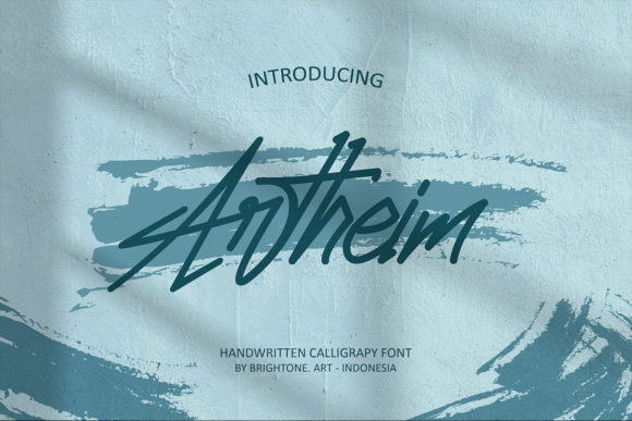 Artheim: A Script Handwritten Font for Bold Branding and Creative Design