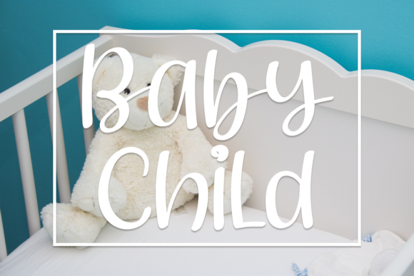 Baby Child: The Perfect Font for Creative Branding and Business Design