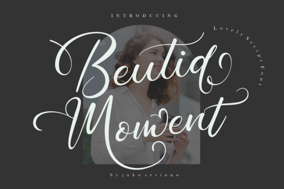 Beutiq Moment: A Script Handwritten Font for Elegant Branding