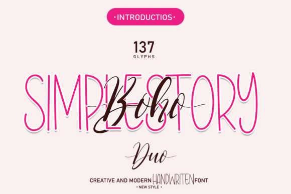 Boho Simplestory: A Font for Warm, Modern Web Design