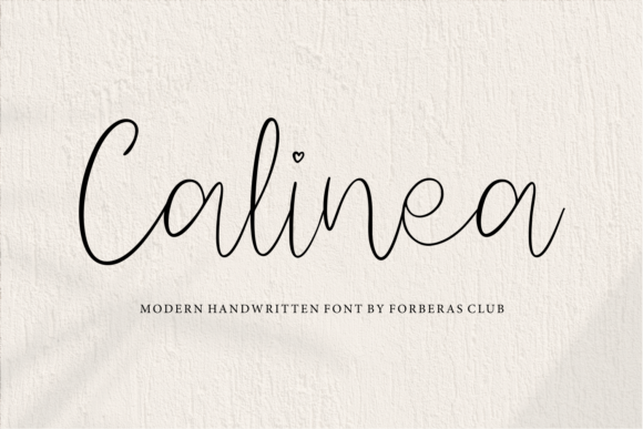 Calinea: A Timeless Script Font for Handmade Creators