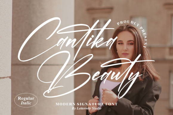 Cantika Beauty: A Timeless Script Font for Editorial Elegance