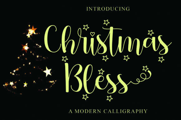 Christmas Bless: A Script Handwritten Font for Creative Crafters