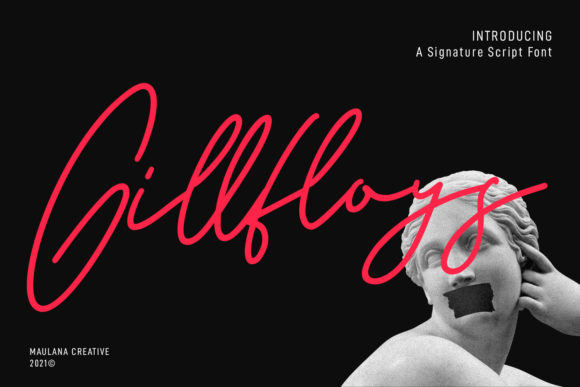 Gillfloys: A Timeless Script Handwritten Font for Modern Branding