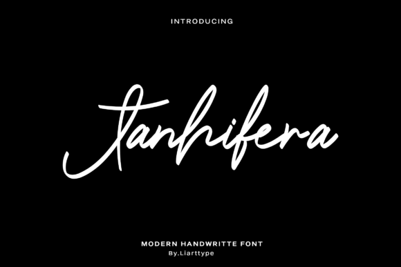 Janhifera: A Timeless Script Handwritten Font