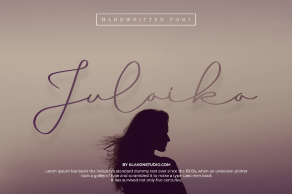 Julaika: The Script Handwritten Font That Elevates Your Digital Brand