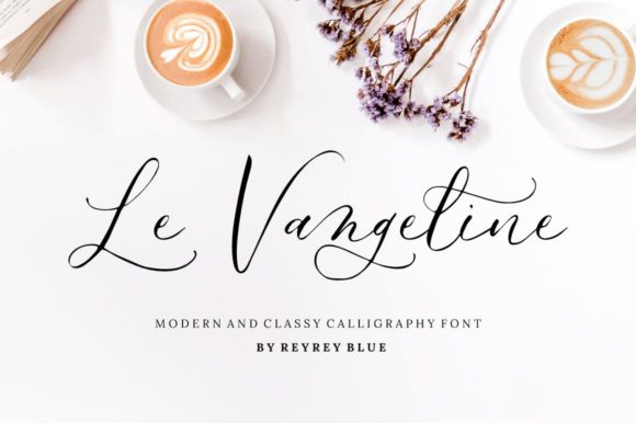 Le Vangeline: A Sweet Script Font for Handmade Creators