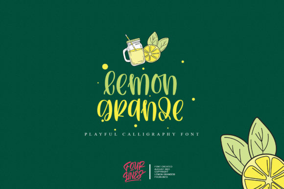 Lemon Grande: The Font That Boosts Your Brand’s Visual Appeal