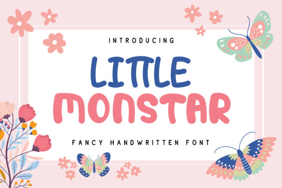 Little Monstar: A Playful Script Font for Handmade Creators