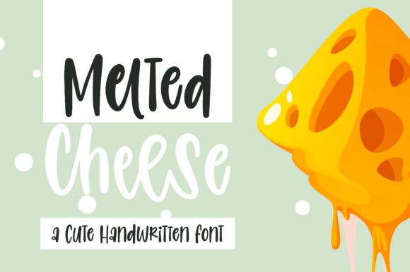 Melted Cheese: A Font That Adds Warmth to Branding Projects
