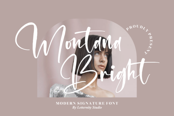 Montana Bright: A Script Font That Elevates Branding with Elegance