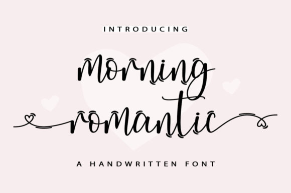 Morning Romantic: A Script Handwritten Font for Luxurious Web Design