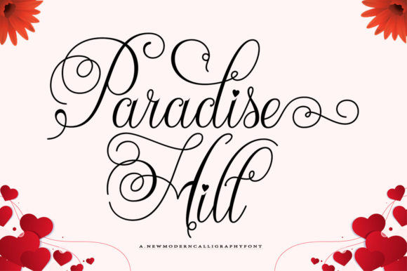 Paradise Hill: A Font for Timeless Branding