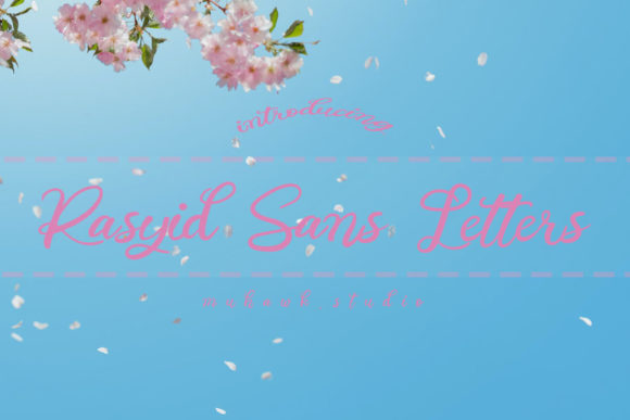 Rasyid Sans Letters for Elegant Editorial Design