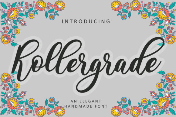 Rollergrade: A Script Font That Elevates Branding with Elegance