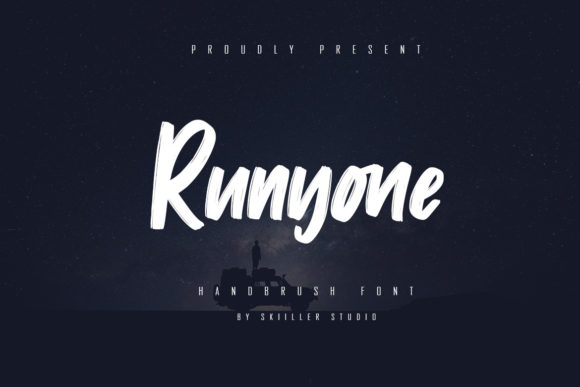 Runyone: A Timeless Script Font for Campaigns and Branding