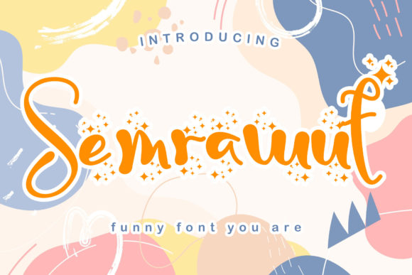 Semrawut: A Timeless Script Font for Handmade Branding and Design