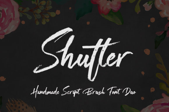Shutter and White: A Standout Script Handwritten Font