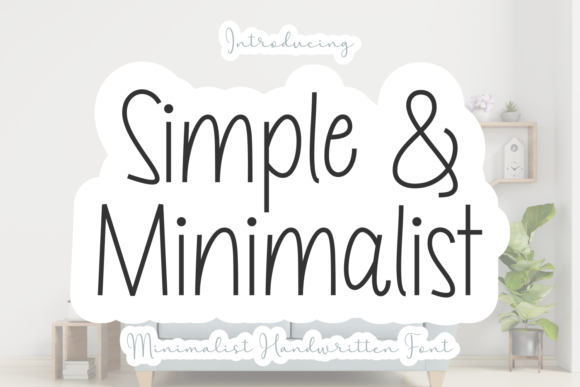 Simple and Minimalist: A Versatile Script Handwritten Font for Crafters and Designers