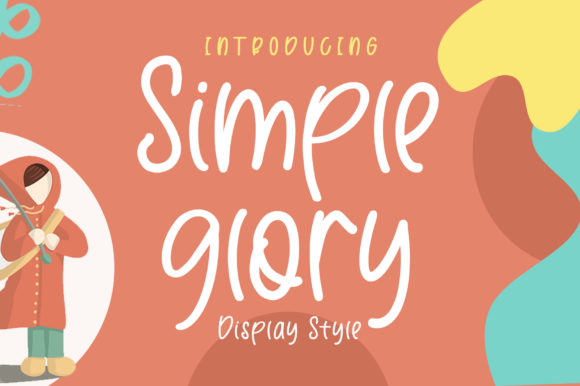 Simple Glory Font: A Playful Script for Creative Projects