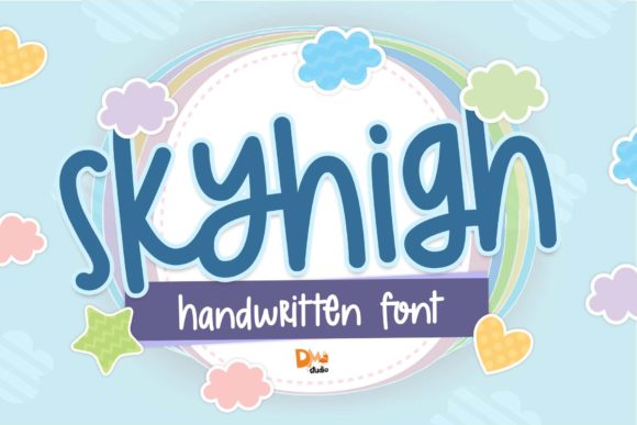 Skyhigh: The Handwritten Font That Elevates Your Brand