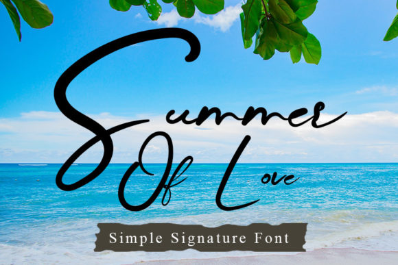 Summer of Love: A Font for Romantic Design