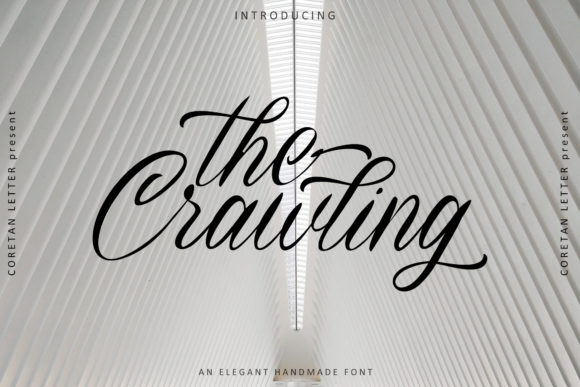 The Crawling: A Script Handwritten Font for Digital Design Excellence