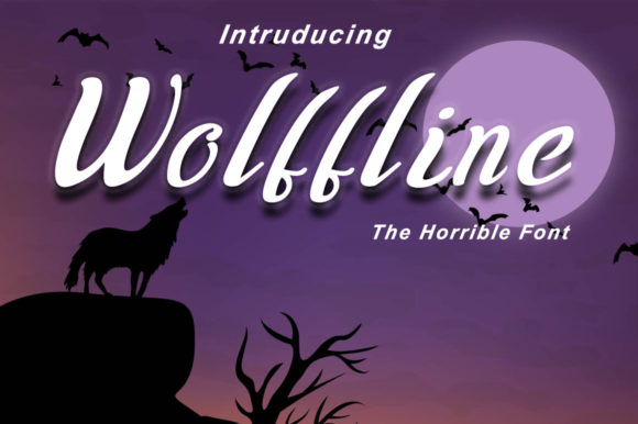 Wolfflines: A Script Handwritten Font for Impactful Digital Design